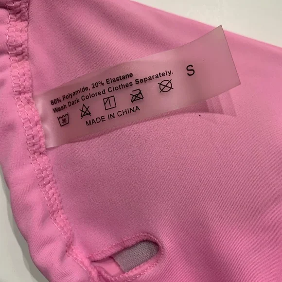 Pink Halter Bikini Top - Picture 9 of 9